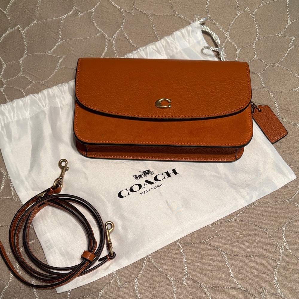 Coach Hayden Brown Leather Crossbody Bag